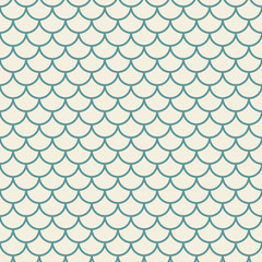 Vector retro geometric seamless pattern. Arabic pattern. Green color vintage seamless background.