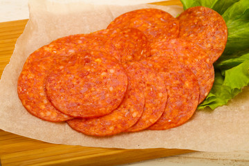 Pepperoni sausage