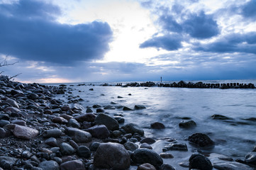 Island Rügen, Germany, Mecklenburg-Vorpommern (Mecklenburg-West Pomerania). Rügen is the biggest island of Germany and famous for it´s chalk cliffs. It´s a beautiful island, in summer and winter.