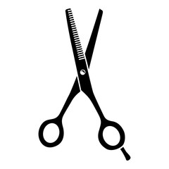 Scissors icon, simple style
