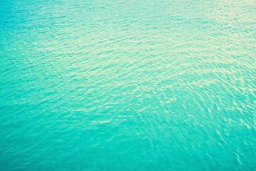 blue sea water  texture background  cross process filter effect