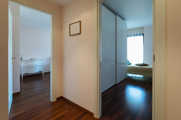 Corridor and two bedroom