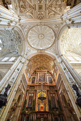 Fototapeta na wymiar Mosque-cathedral, indoor view, Córdoba, Andalusia, Spain, Europe