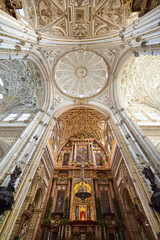 Obraz premium Mosque-cathedral, indoor view, Córdoba, Andalusia, Spain, Europe