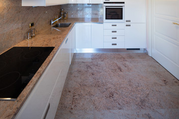 White modern kitchen