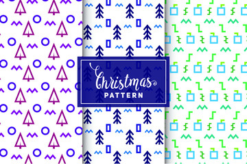 Christmas vector patterns