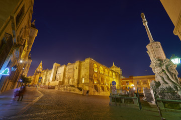 Mosque of Cordoba and Triumph of San Rafael, Córdoba, Andalusia, Spain, Europe