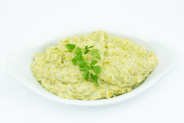 purée de brocolis