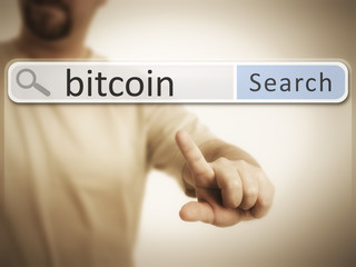 web search after bitcoin