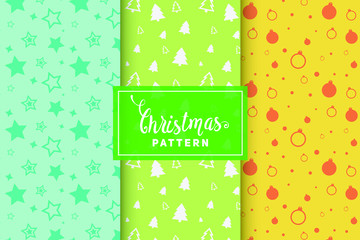 Christmas vector patterns