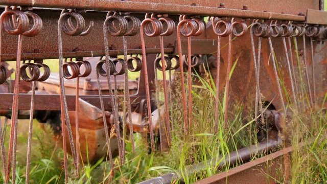 ICELAND Tedder Agriculture machinery Maschine rust Rost