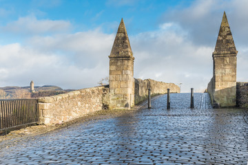 The Old Medieval Bridge Stirling Scotland