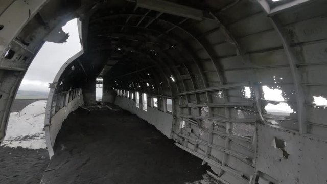 ICELAND DC-3 plane Flugzeug wreck Wrack