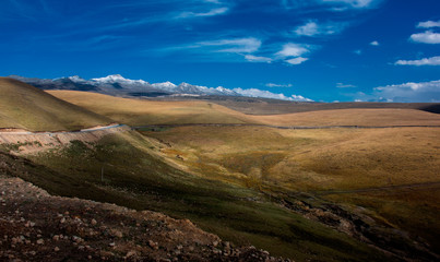 landscape of Western Sichuan, China