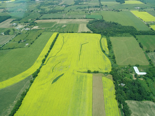 Aerial view of Ontario