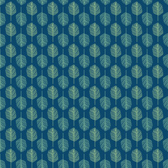 Background of leaves. Vector pattern.