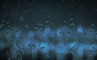 Raindrop Window