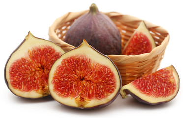 Fresh organic common fig