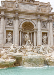 Trevi fountain, Fontana di Trevi, Rome