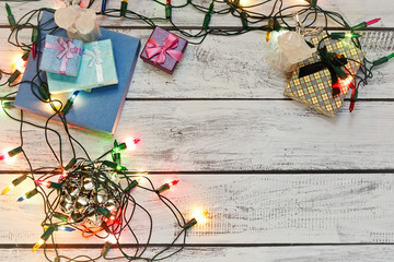 Home Christmas decoration concept
