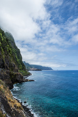Panorama atlantic view Madeira, Portugal - beach