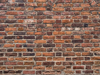 Medieval brick wall background