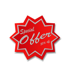 Obraz premium star design special offer banner label web icon sign symbol promotion