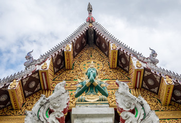 Wat Loi Khro Buddhist Temple in Chiang Mai Thailand