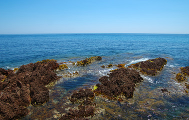  sea and rocks