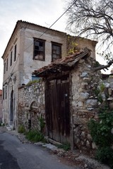 Fototapeta na wymiar Old house (fragment).Milas.Mugla.Turkey