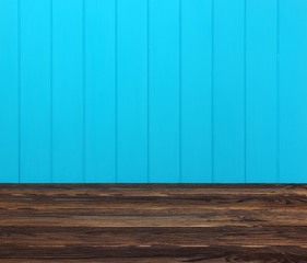  Background blue planks
