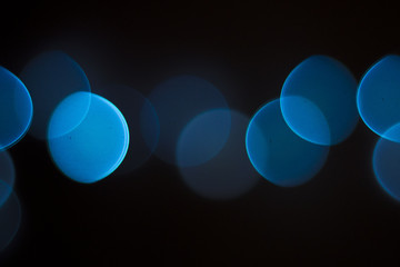 Blue Bokeh Texture