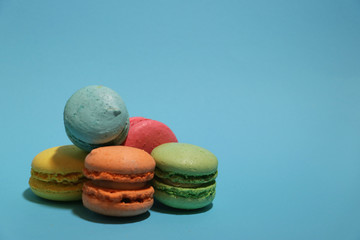 colorful macaron cakes