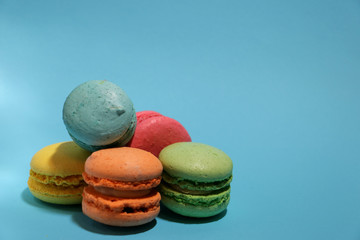 colorful macaron cakes