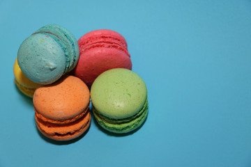 colorful macaron cakes