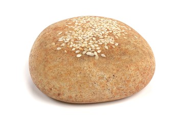 Realistic 3D Render of Sesame Roll