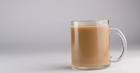 cup of coffee in the hands