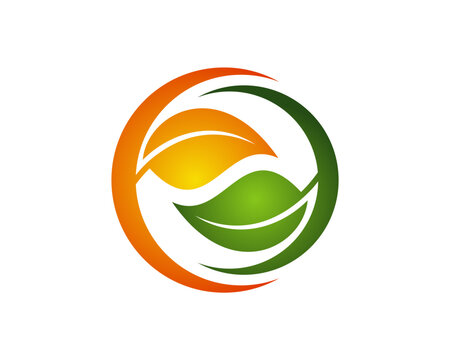 Leaf curve logo