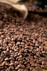 fragrant fried coffee bean