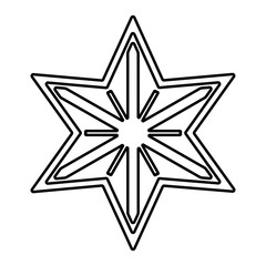 Weihnachten Icon - Weihnachtsstern