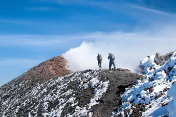 Foto op Plexiglas Etna © blandinedao