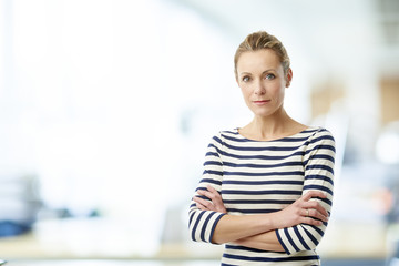 Businesswoman at the office