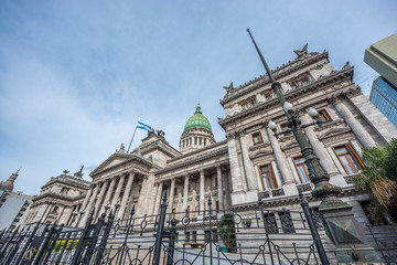Fototapeta premium The Congress of the Argentine Nation.