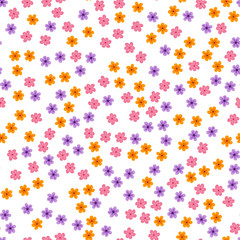 abstract floral background. For prints, greeting cards, invitations, wedding, birthday, party, Valentine's day. Seamless pattern.
