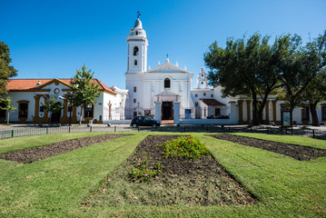 Fototapeta na wymiar Del Pilar church in Buenos Aires, Argentina