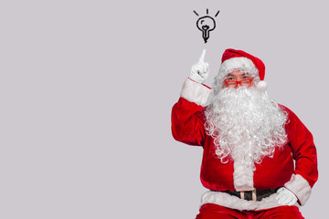 Asian santa claus,Happy merry christmas,Have an ideas