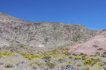 Los Colorados in Purmamarca, Jujuy, Argentina.