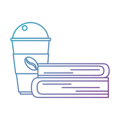 books school with coffee cup