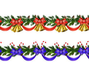 Vector Christmas Border