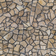 Seamless texture The stone wall. The masonry of stone wall, background